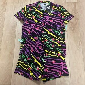MTV Music Television x Point Zero Retro-Look Coord Set, sz S